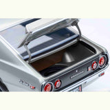 Nissan Skyline 2000 GT-R 1973 (KPGC110) Tuned Version Silber 1:18