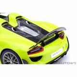 Porsche 918 Spyder Weissach-Paket säuregrün 1:18