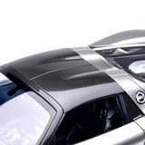 Porsche 918 Spyder Weissach Paket Flüssigmetall Silber 1:18