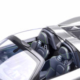 Porsche 918 Spyder Weissach Paket Flüssigmetall Silber 1:18