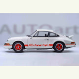 Porsche 911 Carrera 2.7 RS Grand Prix White / Red Stripes 1:18