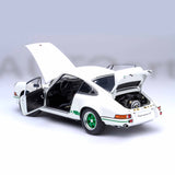 Porsche 911 Carrera 2.7 RS (Grand Prix Weiß mit grünen Streifen) 1:18