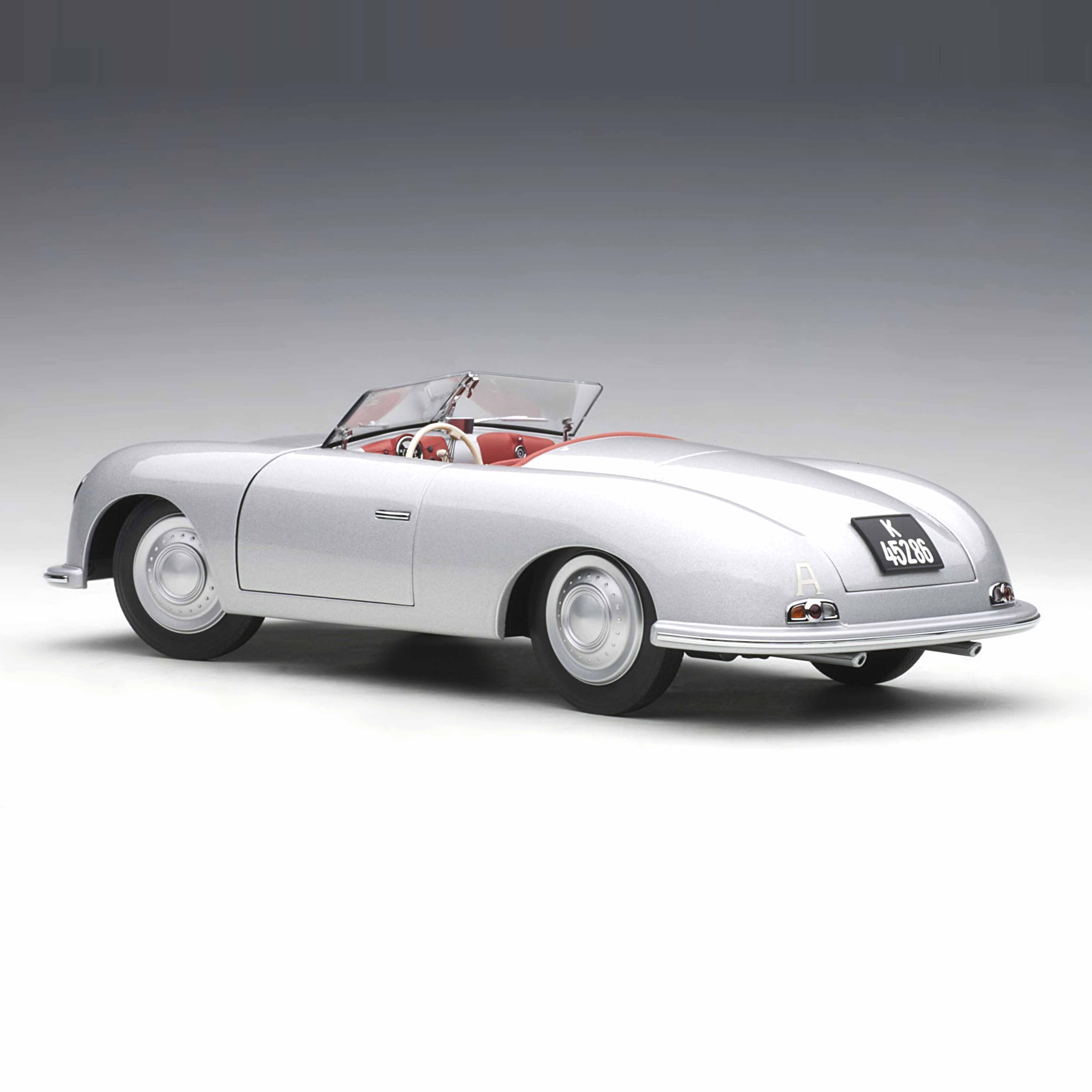 Porsche 356 Number 1 1948 Silver 1:18 – Norev