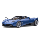 Pagani Huayra Roadster 2017 Blu Tricolore Carbone 1/18