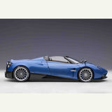 Pagani Huayra Roadster 2017 Blu Tricolore Carbone 1/18