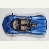 Pagani Huayra Roadster 2017 Blu Tricolore Carbone 1/18