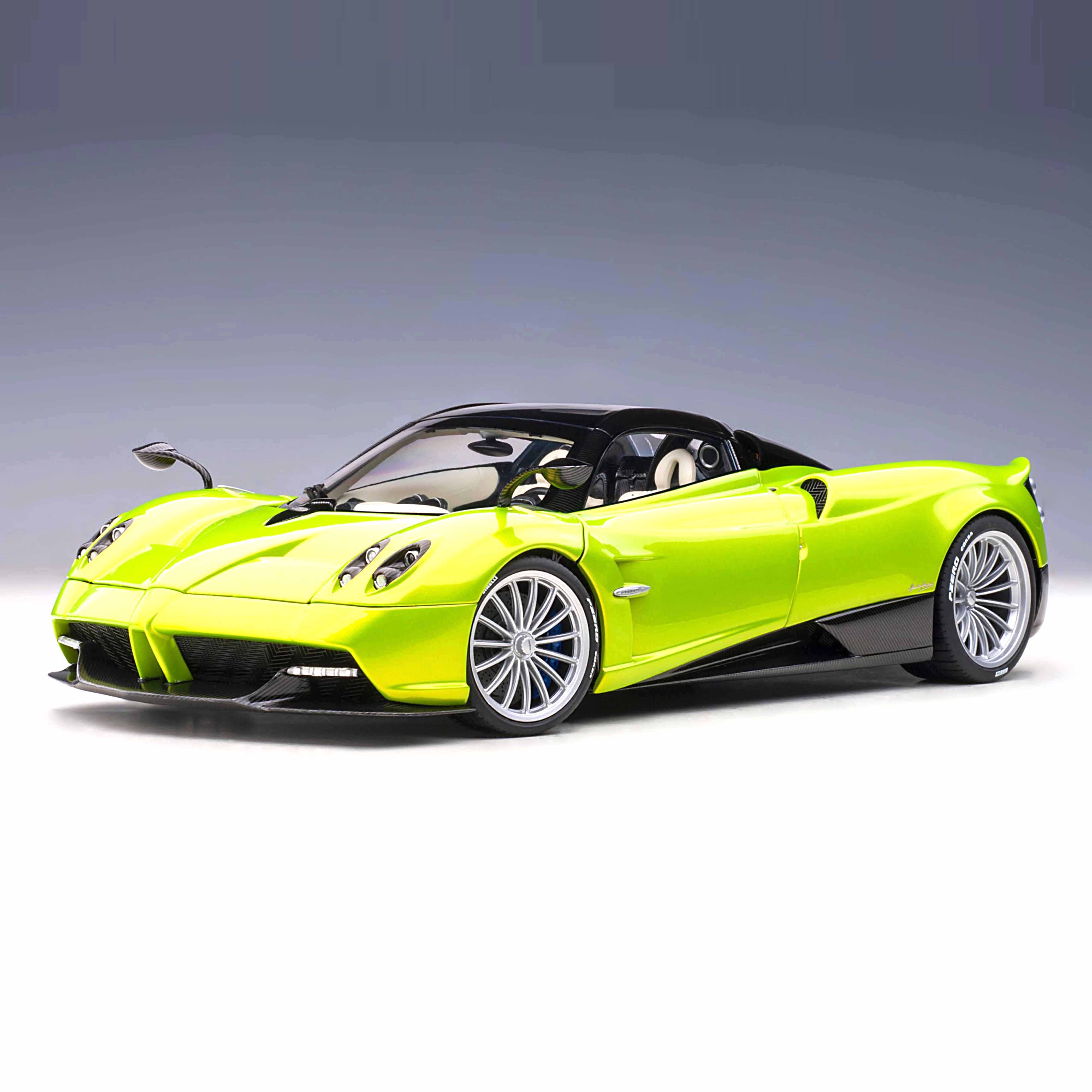 Pagani Huayra Roadster Verde Firenze Green & Carbon 1/18 Model Car Autoart 78288 Pagani Huayra Roadster Verde Firenze Green & Carbon 1/18 Model Car Autoart 78288
