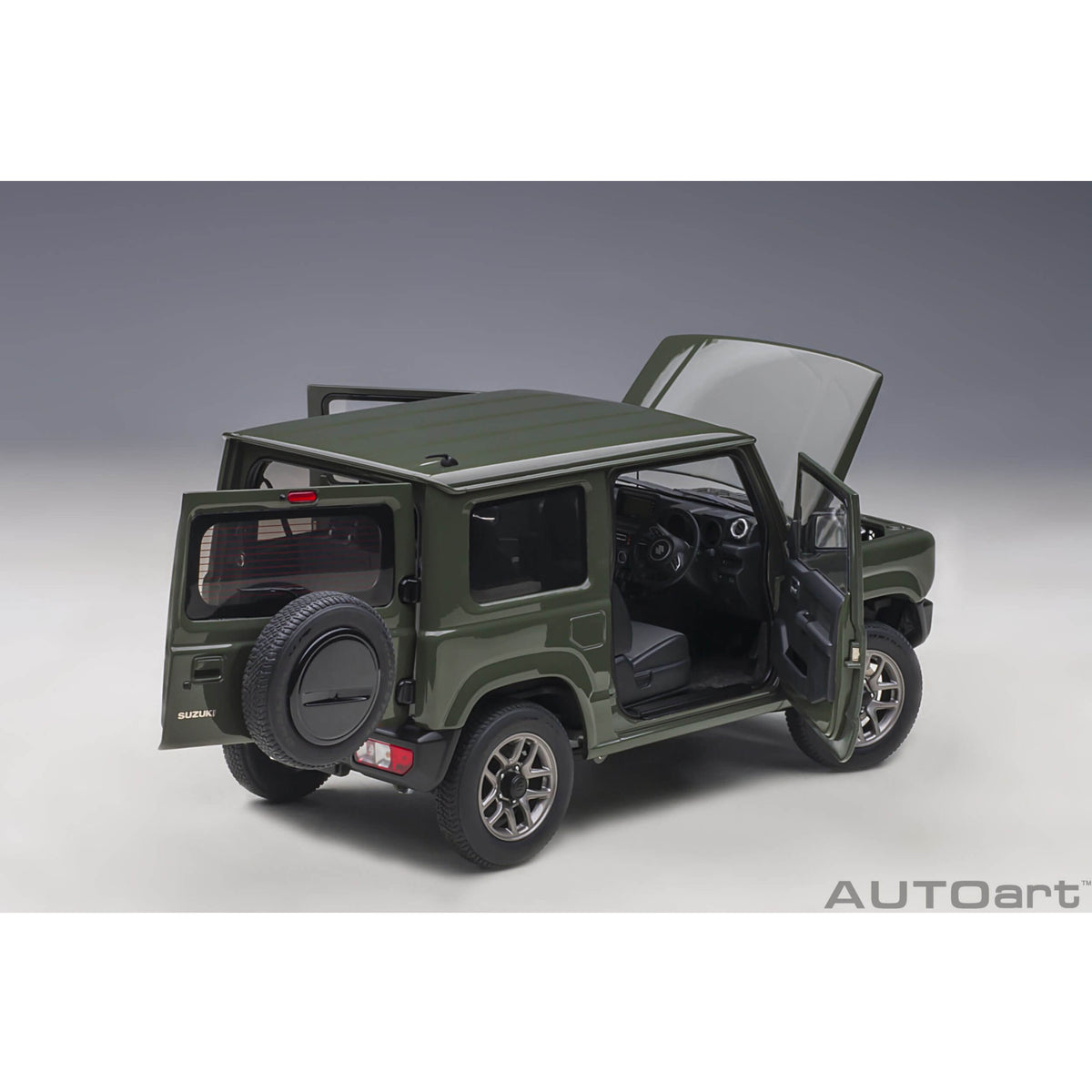 Voiture miniature collection : Suzuki Jimny - Vert - 1/60 - Welly / EMSE - en boîte - Collection Voiture miniature collection : Suzuki Jimny - Vert - 1/60 - Welly / EMSE - en boîte - Collection