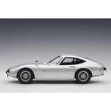 Toyota 2000GT Coupé 1965 Argent 1/18