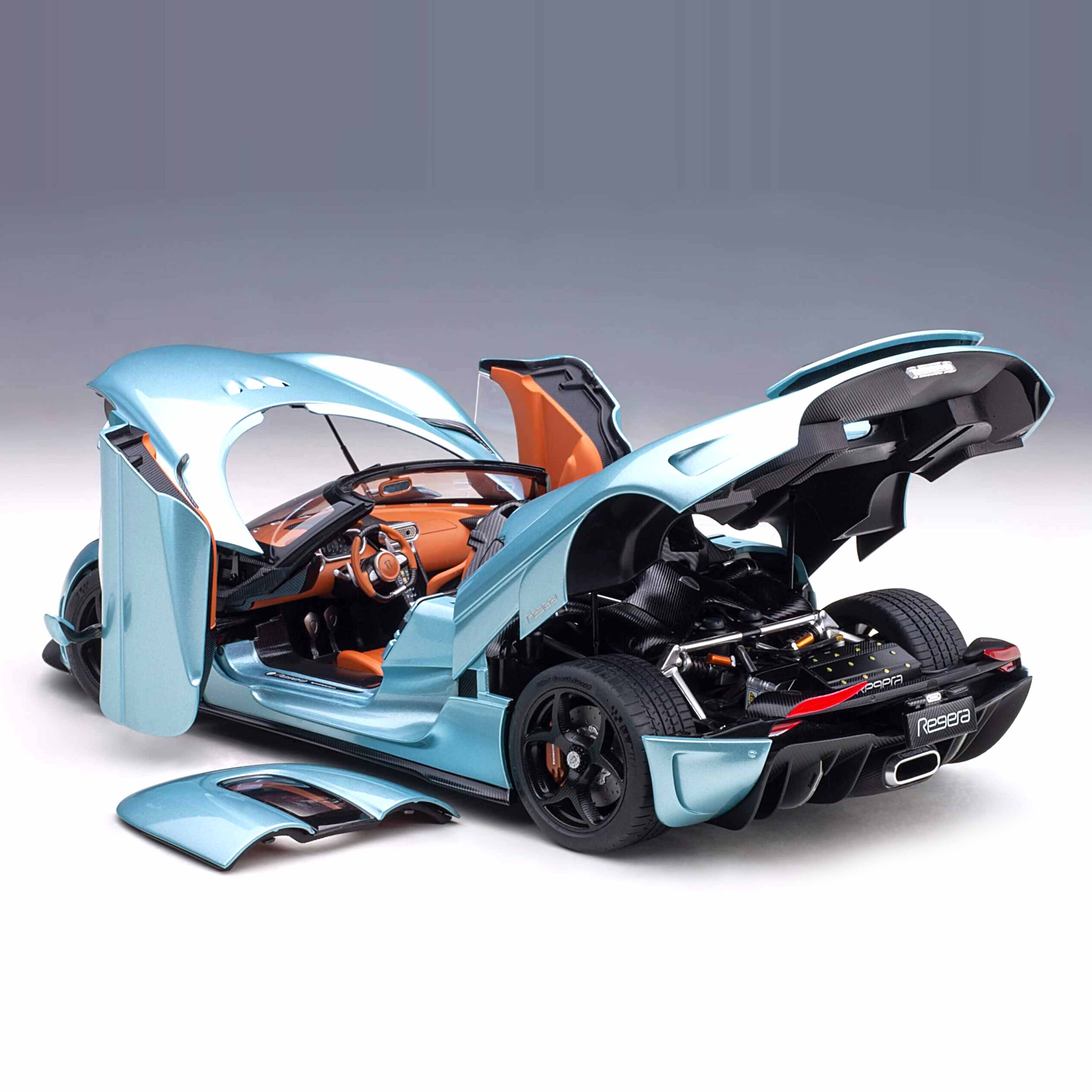 Koenigsegg Regera Autoart 1:18 Horizon Blue | Meses sin interés Koenigsegg Regera Autoart 1:18 Horizon Blue | Meses sin interés