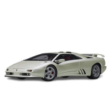 Lamborghini Diablo SE30 JOTA 1995 Weiß/Rot Innenausstattung 1:18