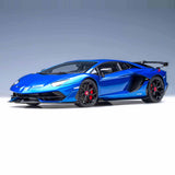 Lamborghini Aventador SVJ Blue Nethuns 1:18