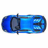 Lamborghini Aventador SVJ Blue Nethuns 1:18