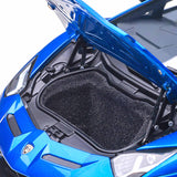Lamborghini Aventador SVJ Blue Nethuns 1:18