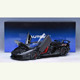 Lamborghini Aventador SVJ 2019 Nero Nemesis / Matt-Schwarz 1:18