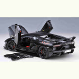 Lamborghini Aventador SVJ 2019 Nero Nemesis / Matt-Schwarz 1:18