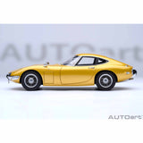 Toyota 2000GT 1967 Gold 1:18