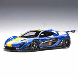 McLaren P1 GTR Blau Metallic 1:18