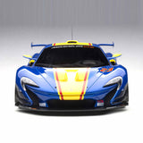 McLaren P1 GTR Blau Metallic 1:18