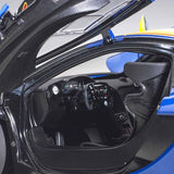 McLaren P1 GTR Blau Metallic 1:18