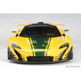 McLaren P1 GTR Yellow/Green Stripes N°51 1:18