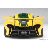 McLaren P1 GTR Yellow/Green Stripes N°51 1:18