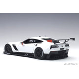 Chevrolet Corvette C7.R Plain Body Version Blanc 1/18