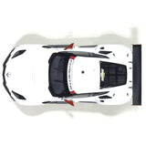 Chevrolet Corvette C7.R Plain Body Version Blanc 1/18