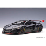 Honda NSX GT3 2018 Matt Black 1:18