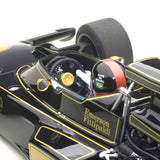 Lotus 72E 1973 Fittipaldi N°1 (avec figurine pilote) 1/18