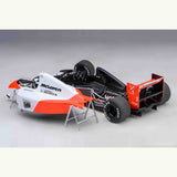 McLaren Honda MP4/6 1991 A. Senna #1 (with McLaren logo) 1:18