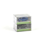 Lot de 4 Citroën C2 Onyx Noir&Grand Pavois Blue 1/87