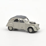 36-piece Display Citroën 2CV 4x4 Grey, Green, Blue 1:54
