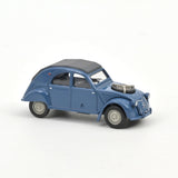 36-piece Display Citroën 2CV 4x4 Grey, Green, Blue 1:54
