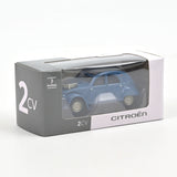 36-piece Display Citroën 2CV 4x4 Grey, Green, Blue 1:54