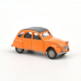 36-piece Display Citroën 2CV Mandarin Orange, Petrel, Palm Grove, Citron 1:54