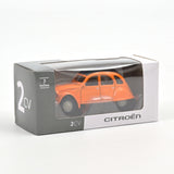 36-piece Display Citroën 2CV Mandarin Orange, Petrel, Palm Grove, Citron 1:54