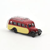 Display 36 pièces Citroën U23 Bus Bleu-Gris,Jaune-Bordeaux 1947 1/87