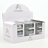 Display 36 pièces Citroën 2CV Fourgonnette Gris,Vert,Bleu 1950 1/64