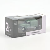 Display 36 pièces Citroën 2CV Fourgonnette Gris,Vert,Bleu 1950 1/64
