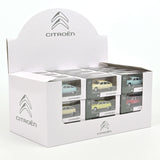 36-piece Display Citroën GS Yellow, Blue, Beige, Red 1970 1:64