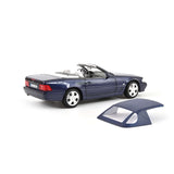 Mercedes-Benz SL 500 1999 Bleu foncé métallisé 1/18