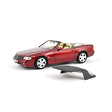Mercedes-Benz SL 500 1999 Rouge métallisé 1/18