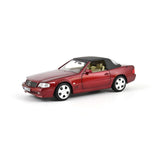 Mercedes-Benz SL 500 1999 Rouge métallisé 1/18