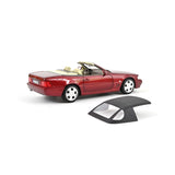 Mercedes-Benz SL 500 1999 Rouge métallisé 1/18
