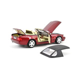 Mercedes-Benz SL 500 1999 Rouge métallisé 1/18