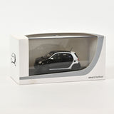 Smart Forfour 2015 Black/White 1:43