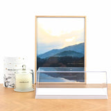 Boîte vitrine blanche 1/18