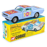 Ford Mustang Fastback 2+2 Flower Power Stock Racing Car 1:43 n°348