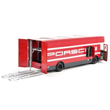 Mercedes O317 Porsche Racetransporter 1:18